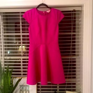 Vibrant pink Ted Baker dress
